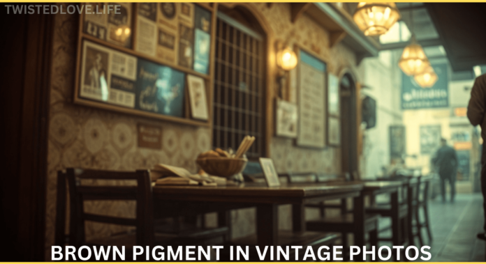 Brown Pigment in Vintage Photos