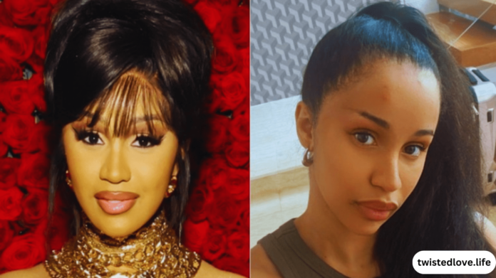 Cardi B No Makeup